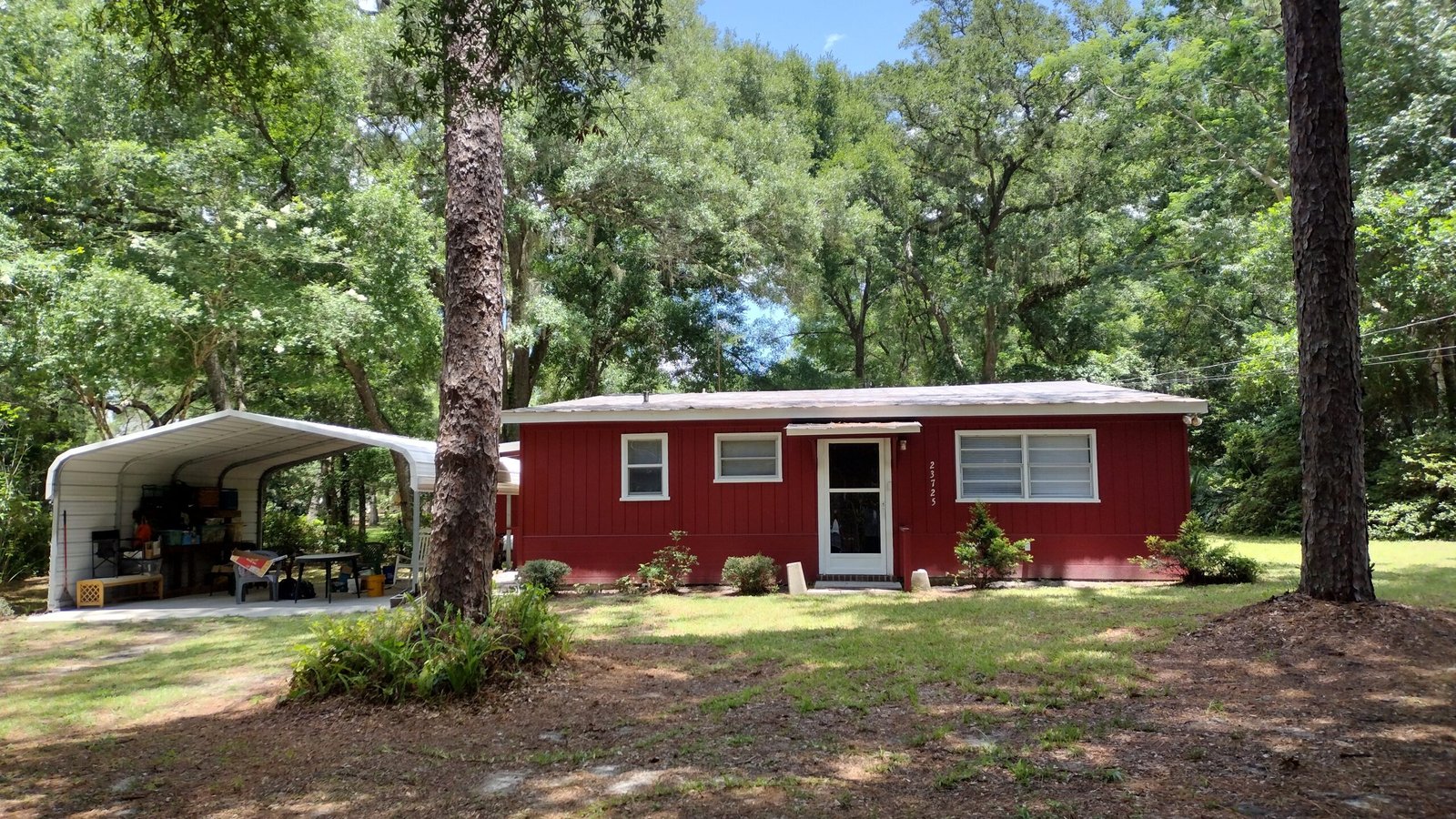 SOLD!! Salt Springs, Florida Cabin In Woods One Acre